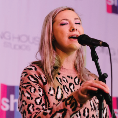 Sing House Studios student performing