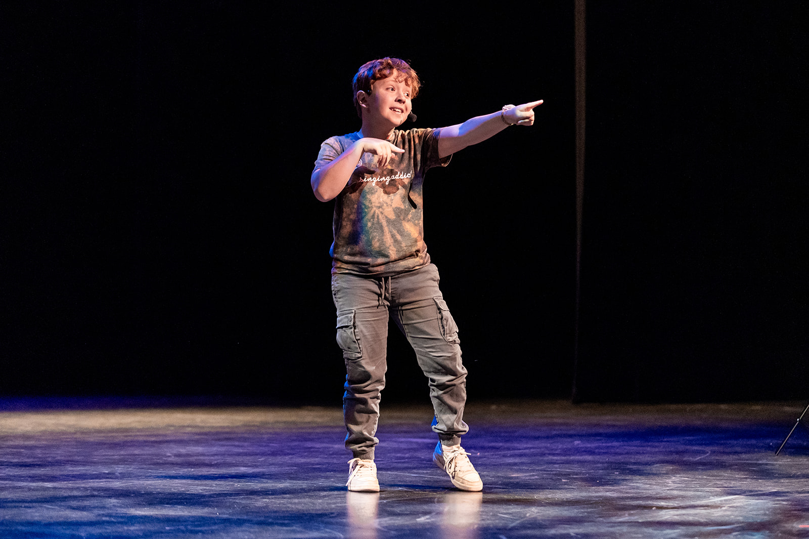 Sing House Studios student performing